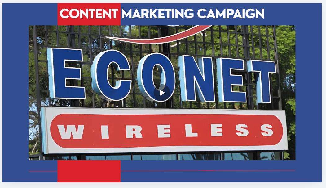 Econet Content Marketing Campaign
